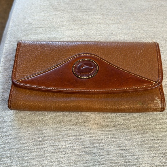 - Dooney and Bourke checkbook organizer style wallet - Picture 1 of 9